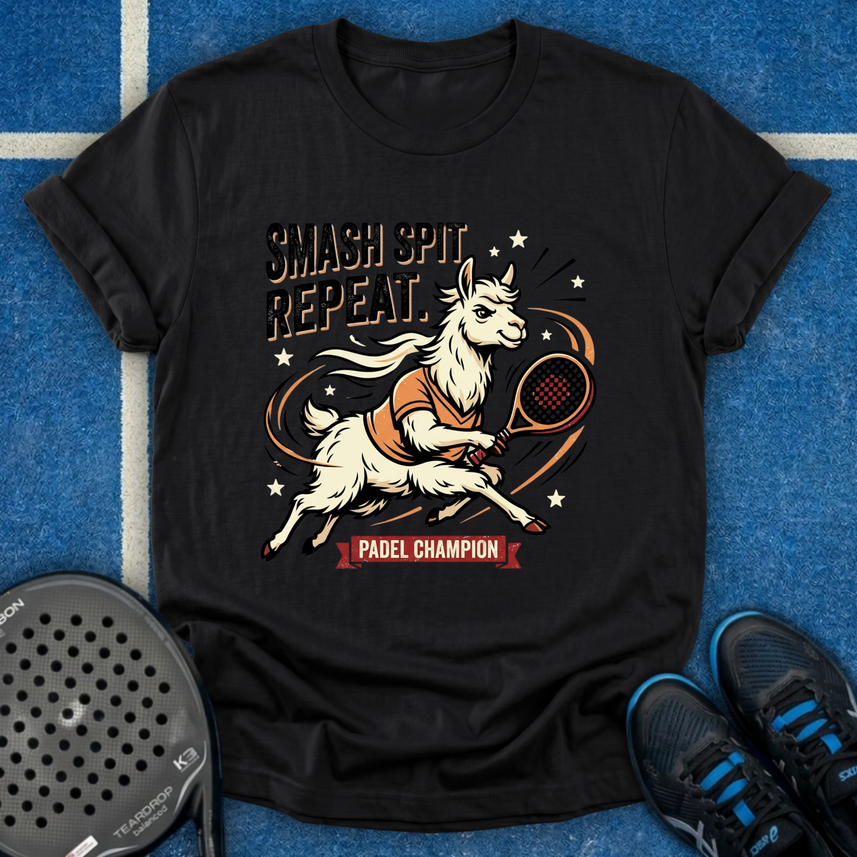 Llama Smash Champion T-Shirt