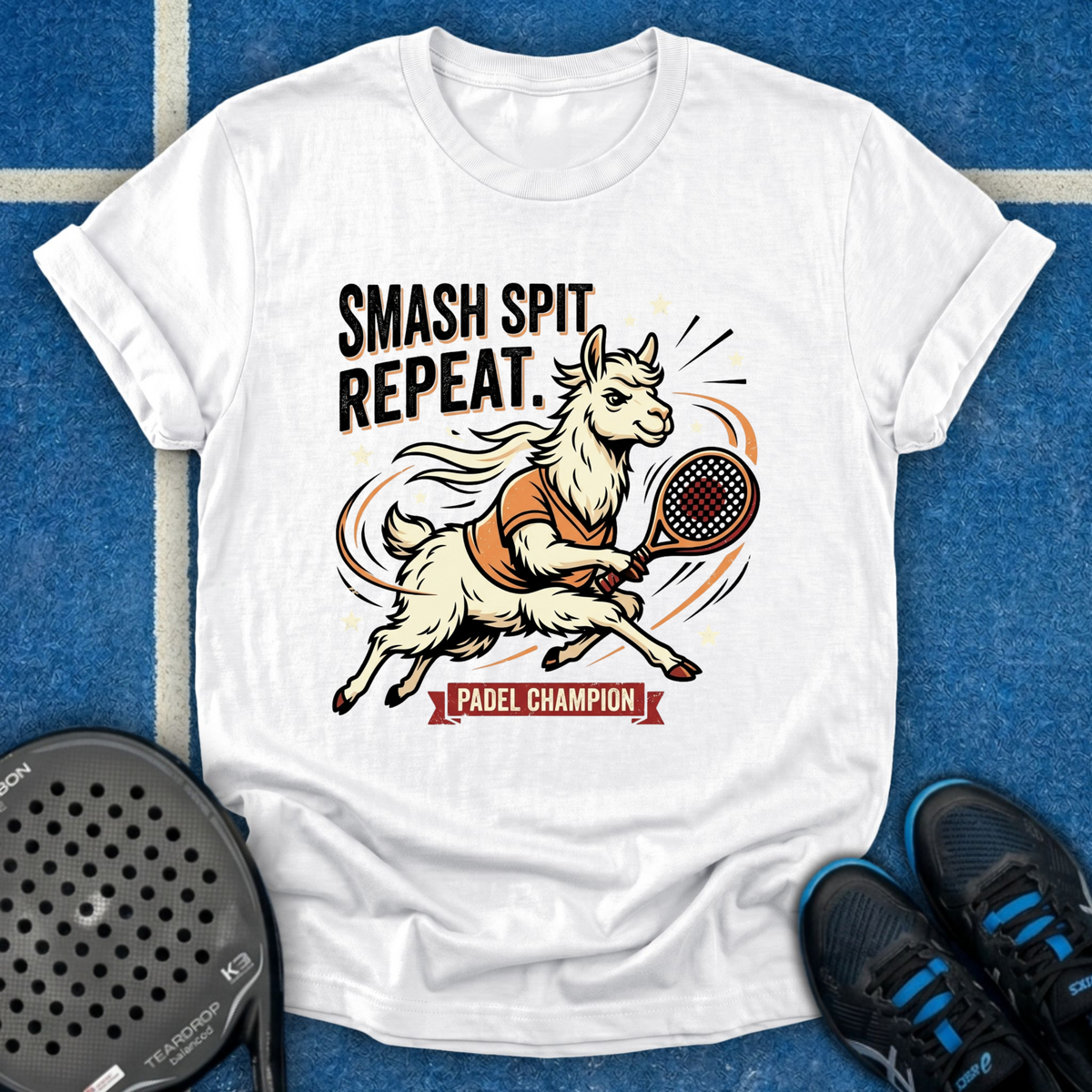 Llama Smash Champion T-Shirt