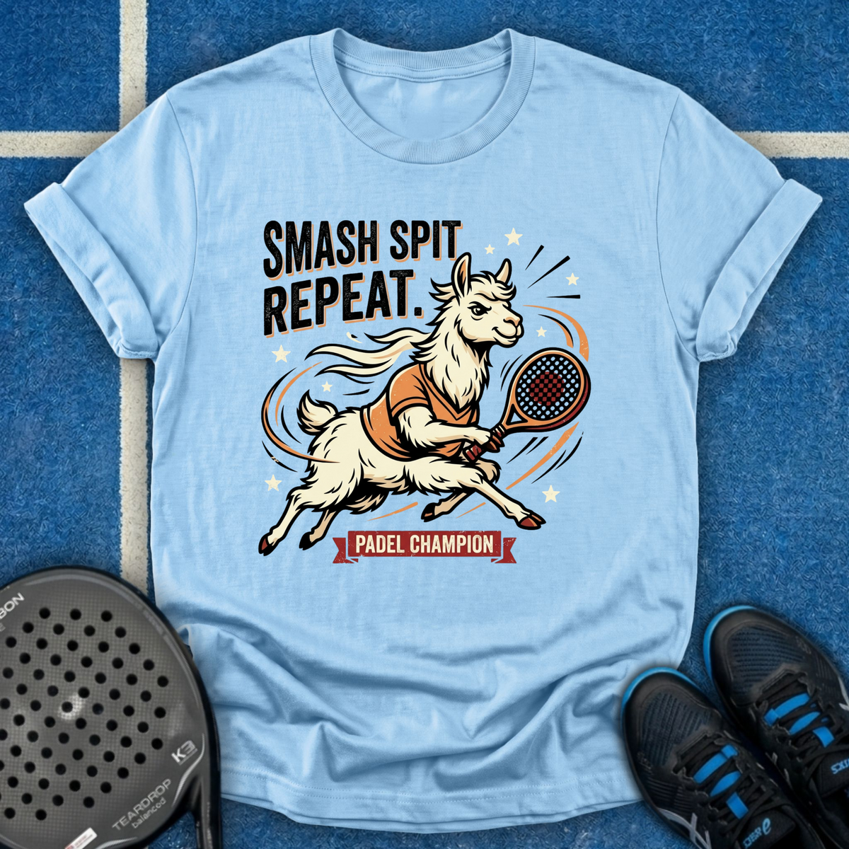 Llama Smash Champion T-Shirt