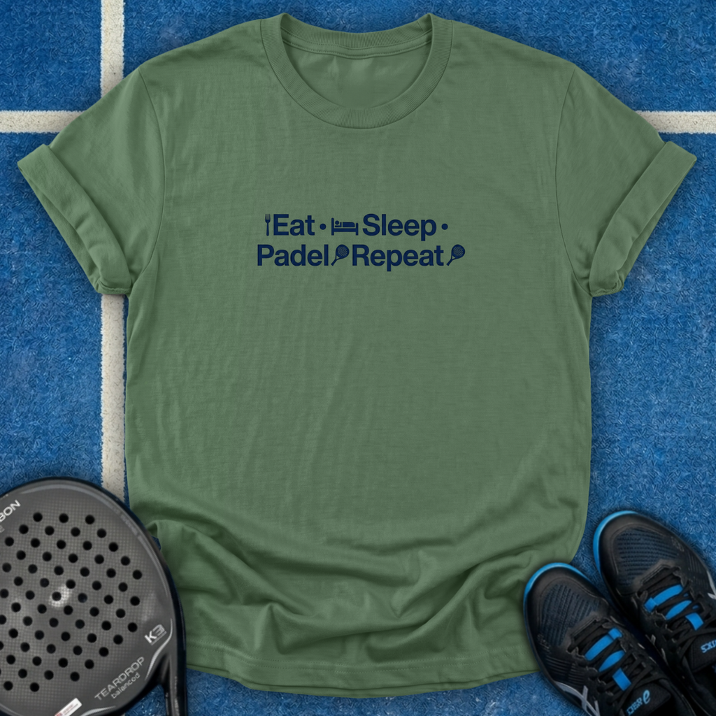 Eat Sleep Padel Repeat T-Shirt