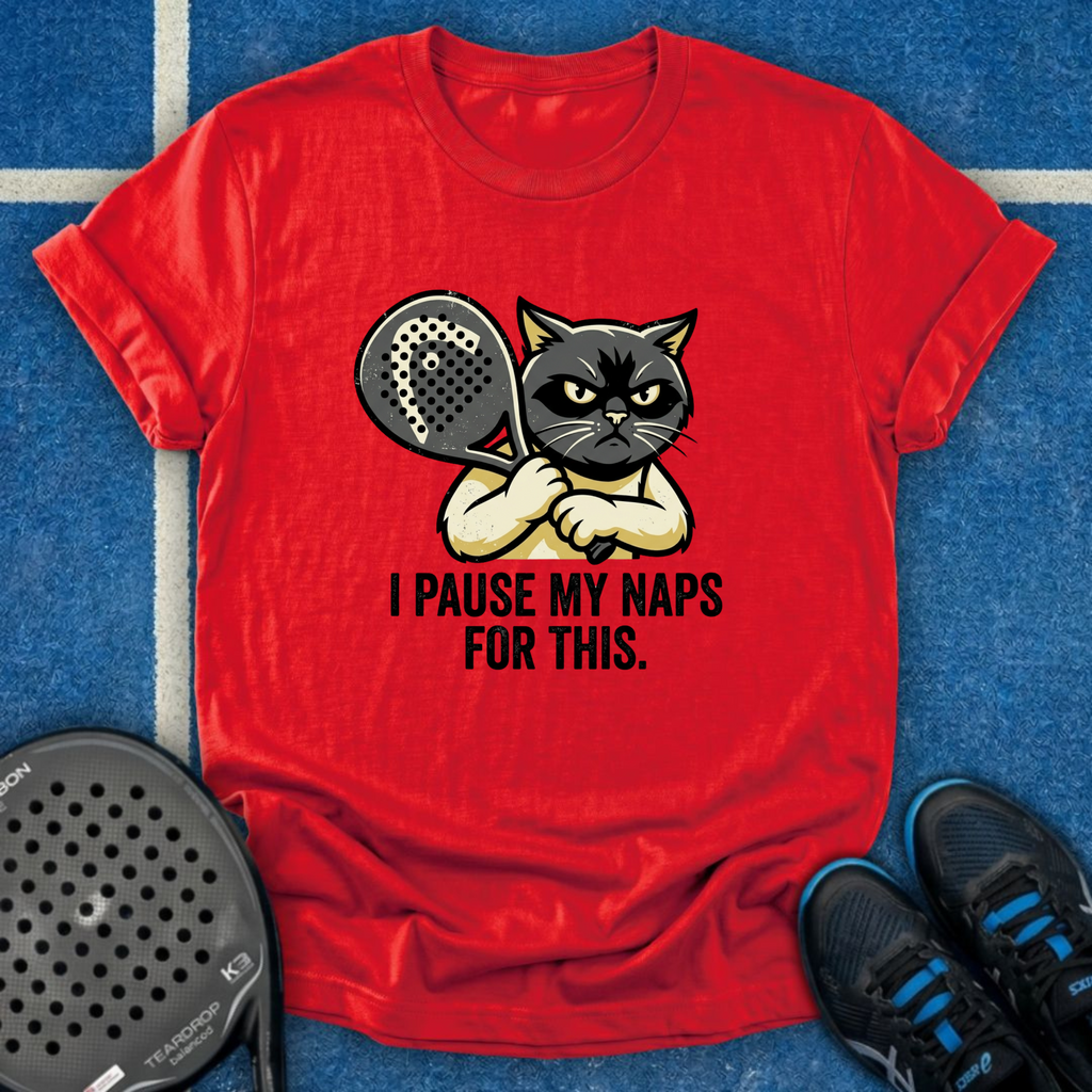 Cat Padel Addict T-Shirt