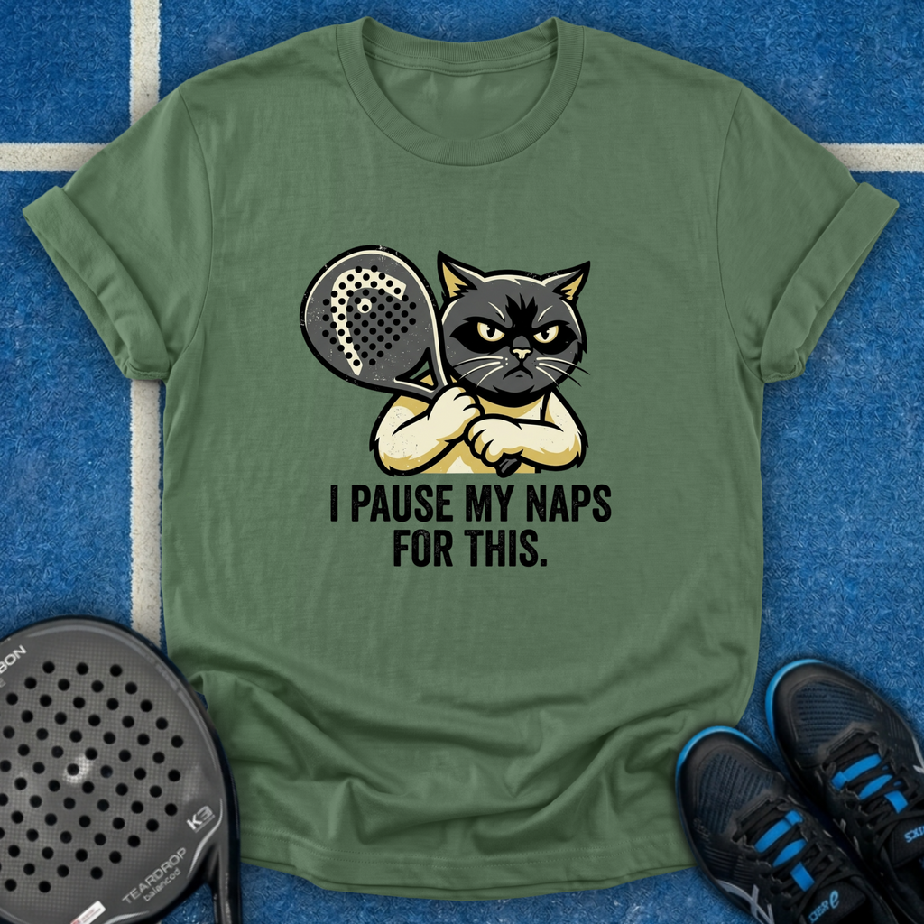 Cat Padel Addict T-Shirt
