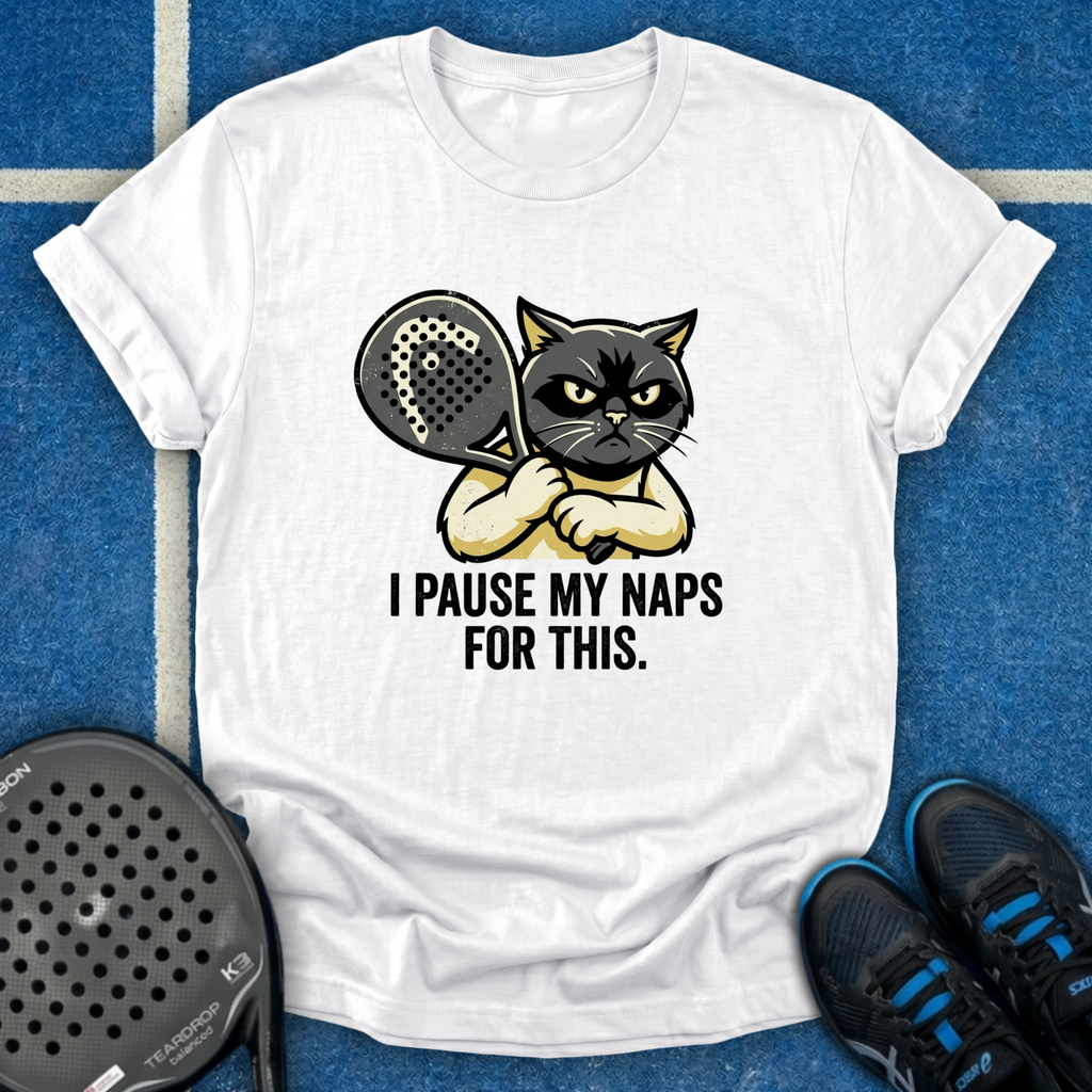 Cat Padel Addict T-Shirt