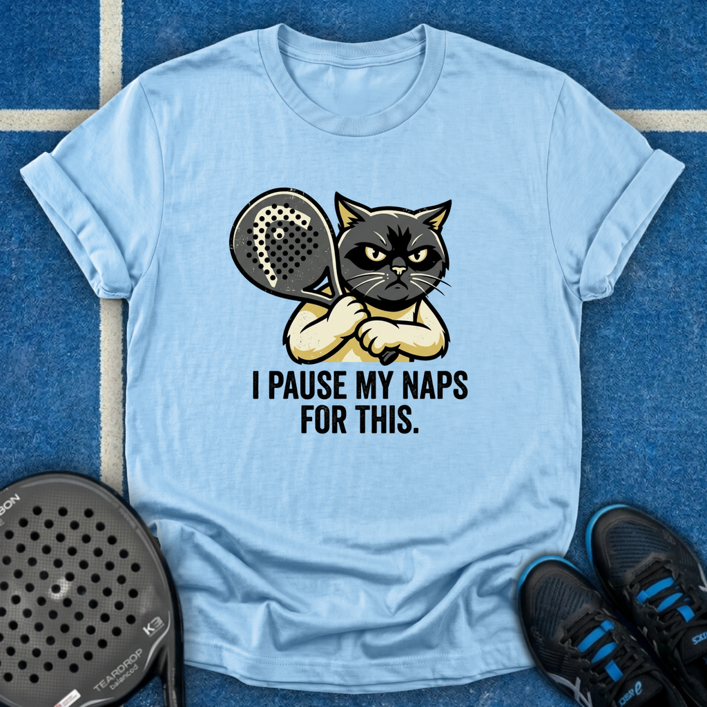 Cat Padel Addict T-Shirt