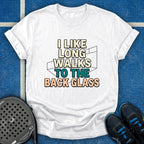 Long Walks To The Back Glass T-Shirt