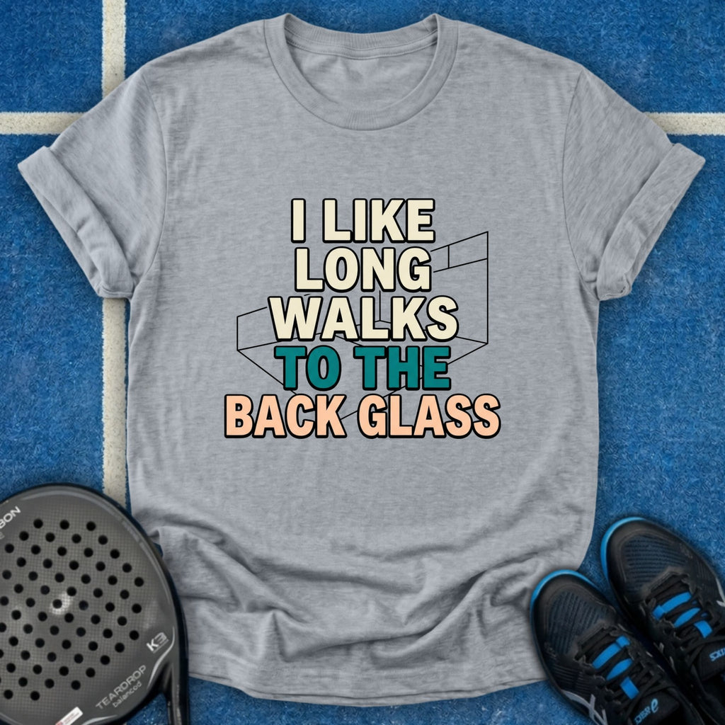 Long Walks To The Back Glass T-Shirt