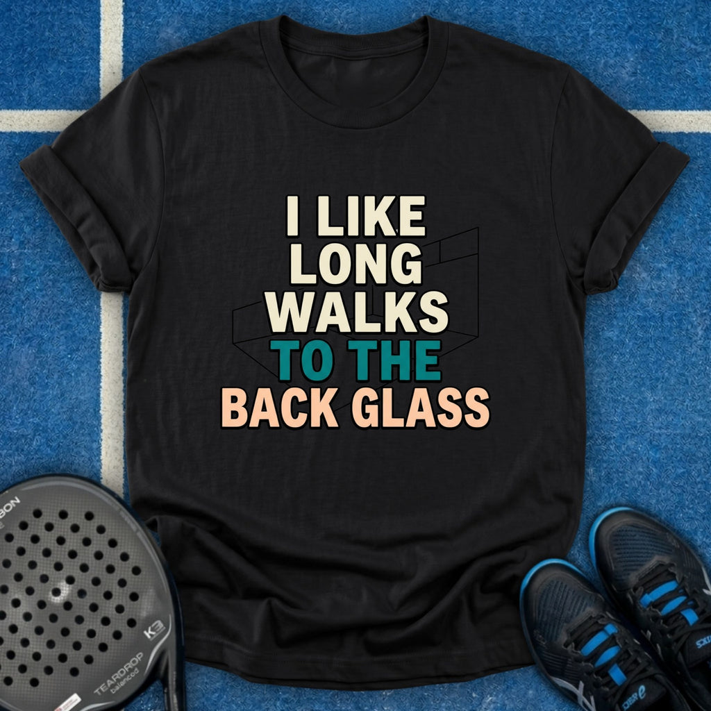 Long Walks To The Back Glass T-Shirt