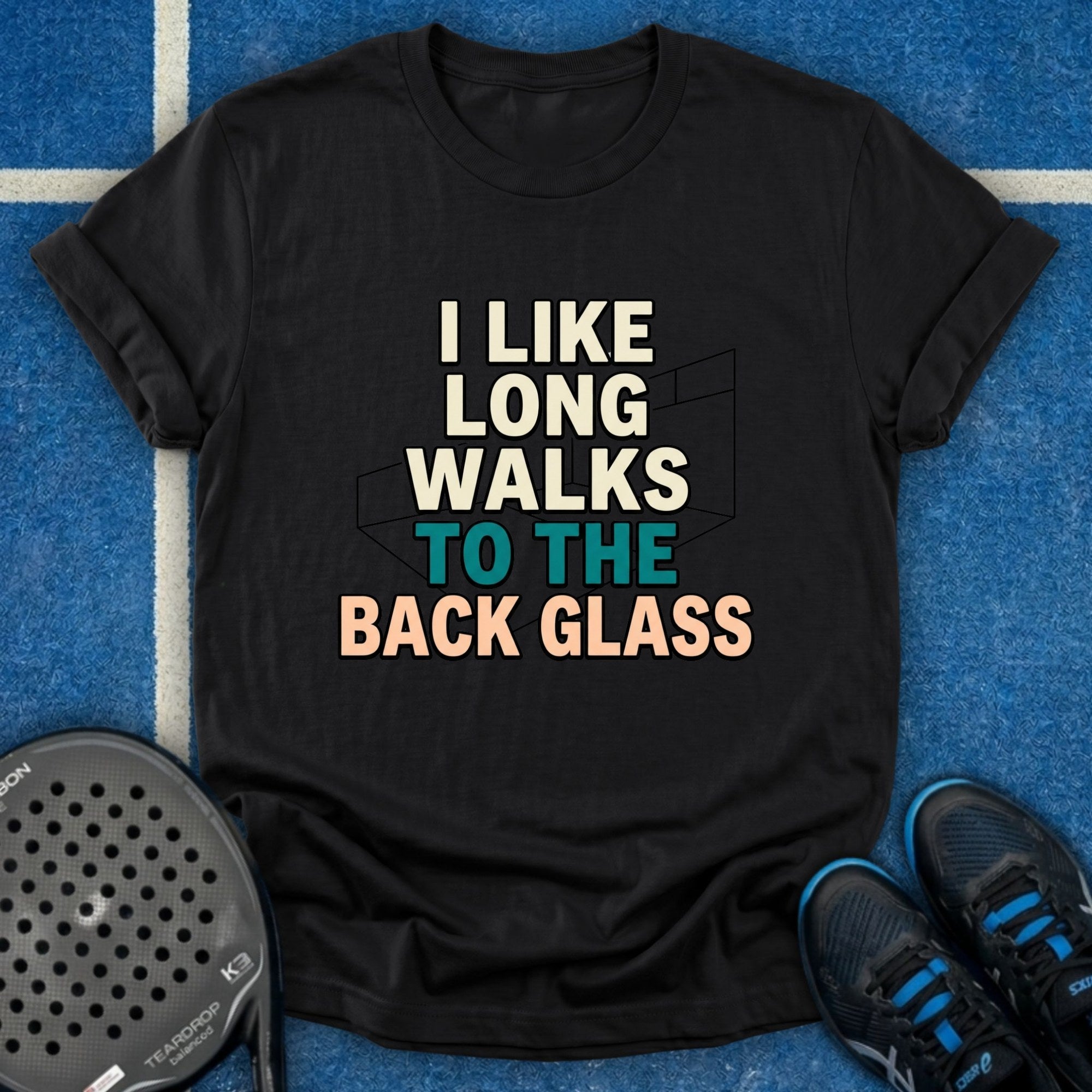 Long Walks To The Back Glass T-Shirt