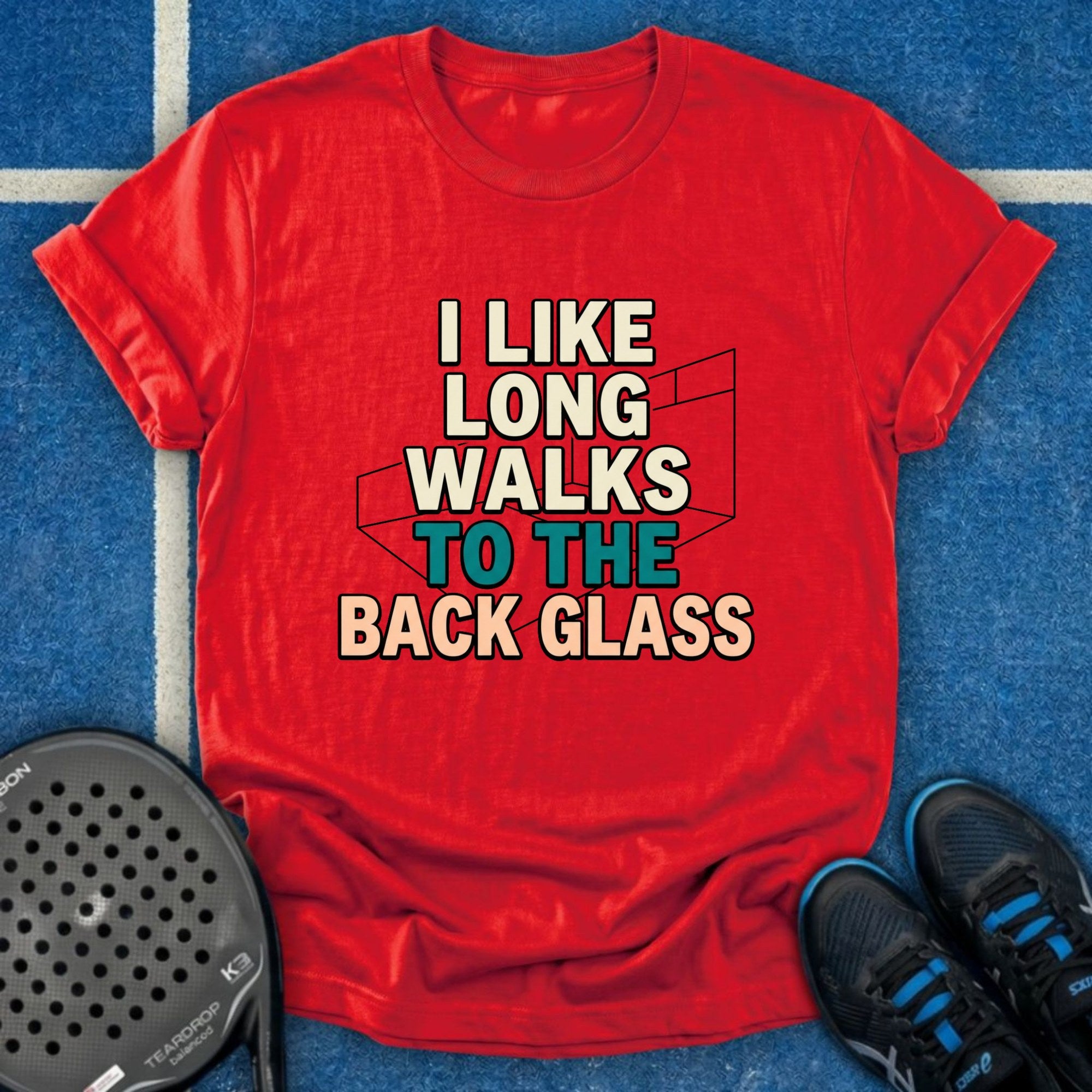 Long Walks To The Back Glass T-Shirt