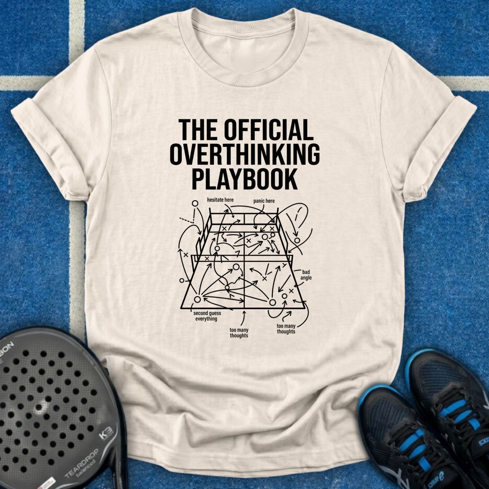 The Official Overthinking Playbook T-Shirt