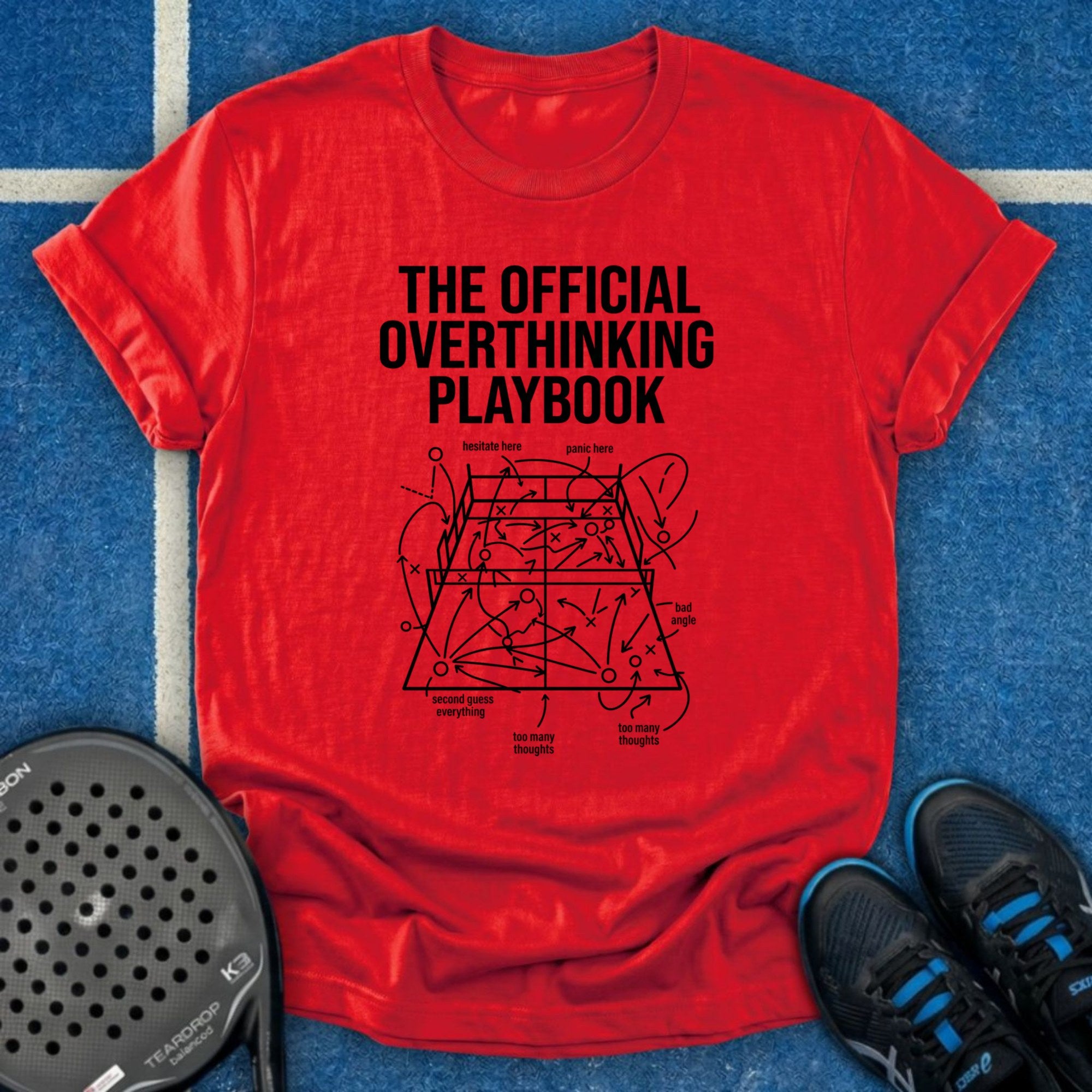 The Official Overthinking Playbook T-Shirt