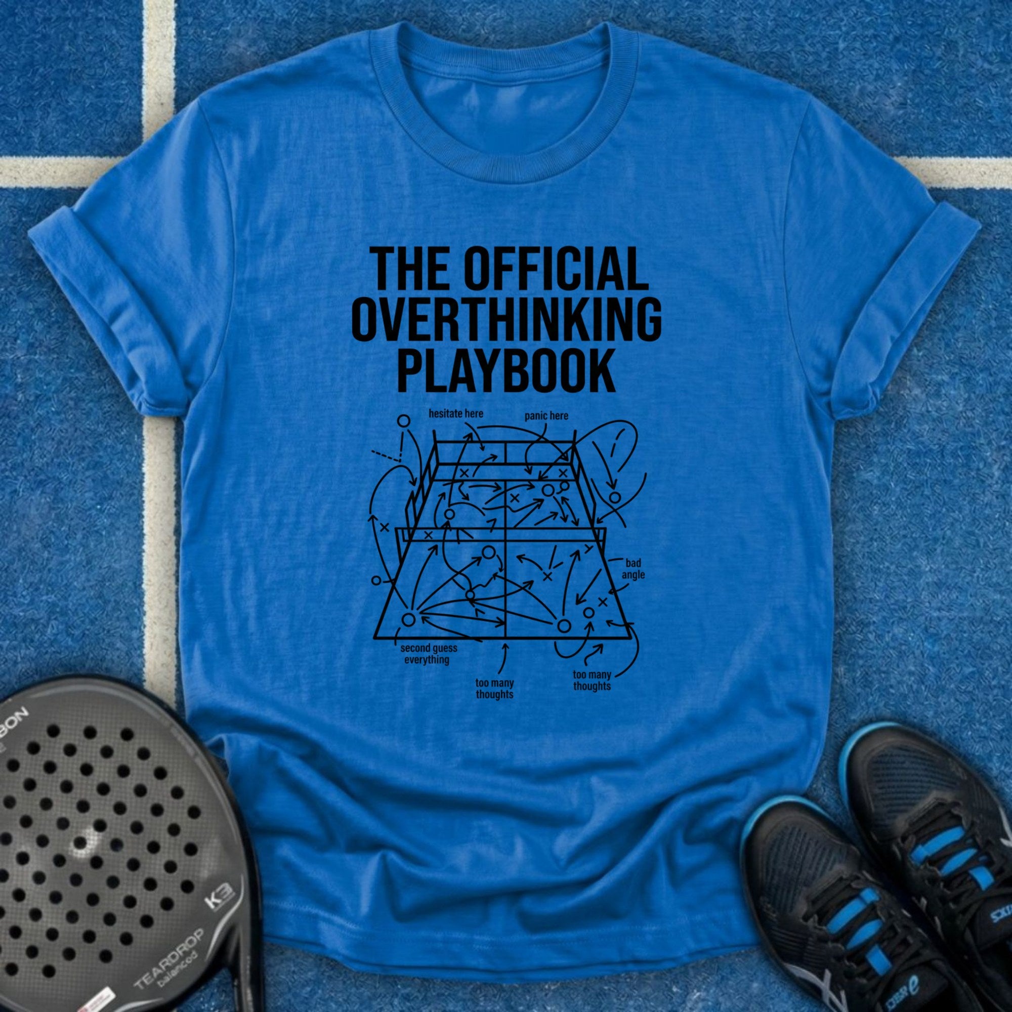 The Official Overthinking Playbook T-Shirt