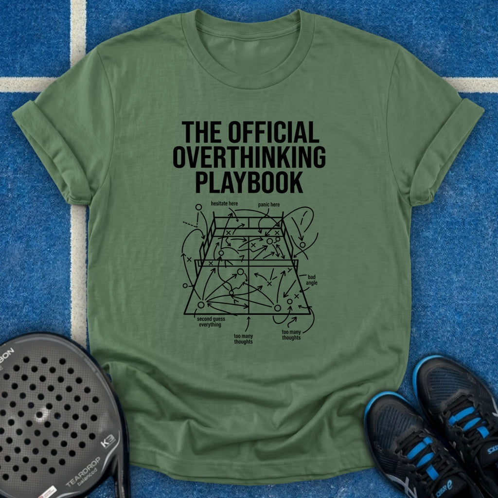 The Official Overthinking Playbook T-Shirt