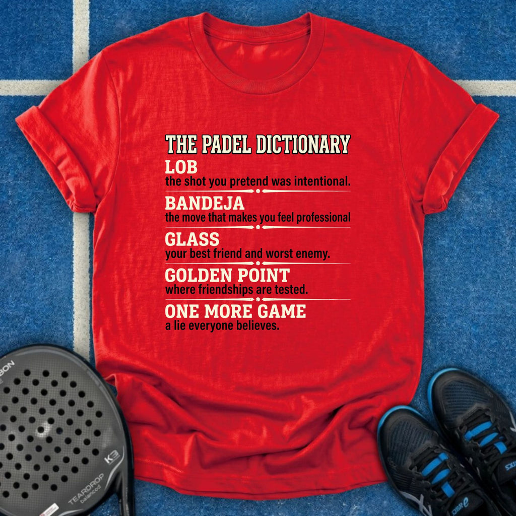 The Padel Dictionary T-Shirt