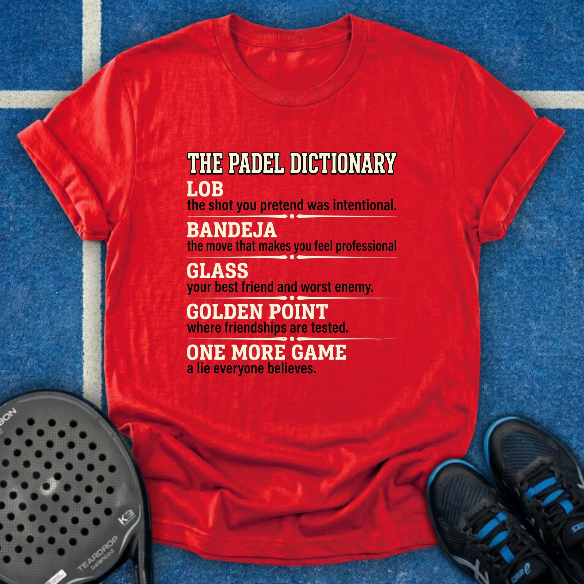The Padel Dictionary T-Shirt