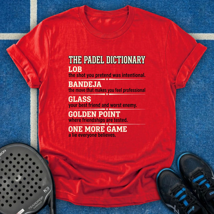 The Padel Dictionary T-Shirt