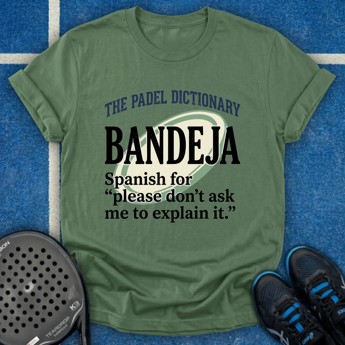 The Padel Dictionary Bandeja T-Shirt