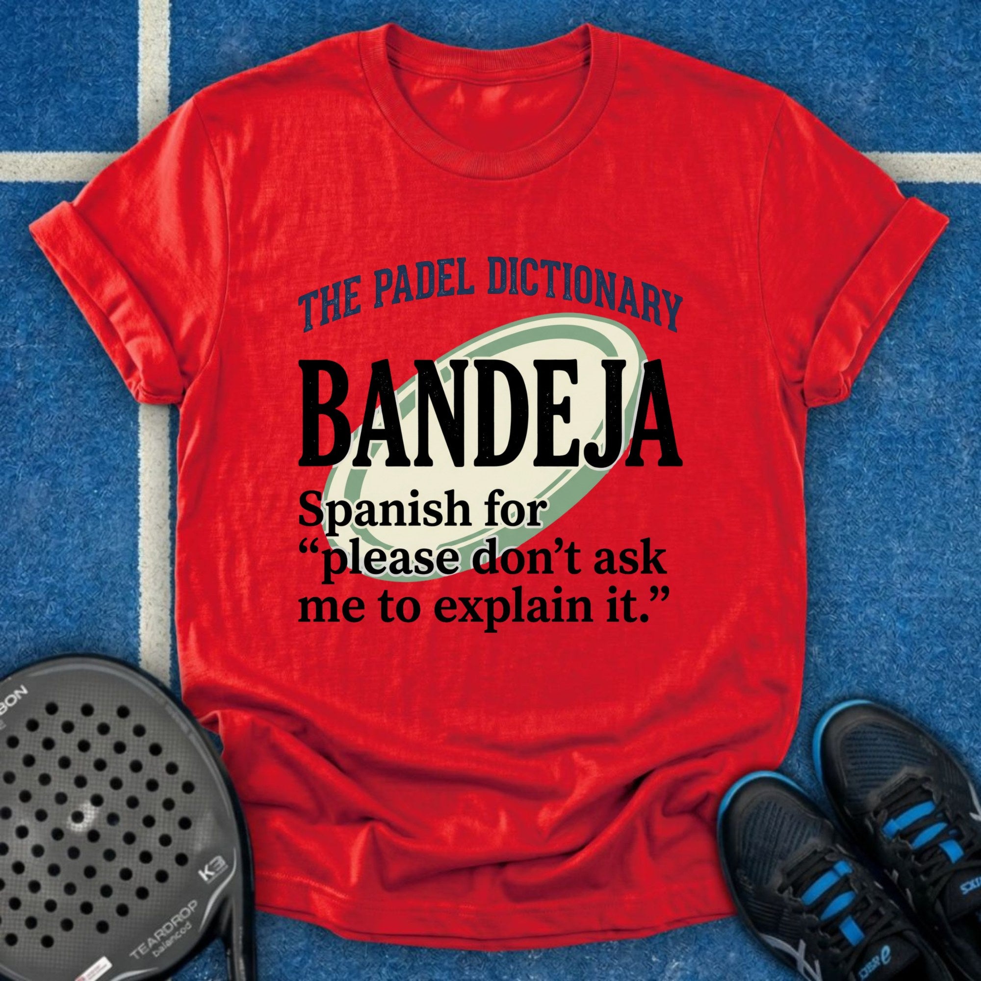 The Padel Dictionary Bandeja T-Shirt