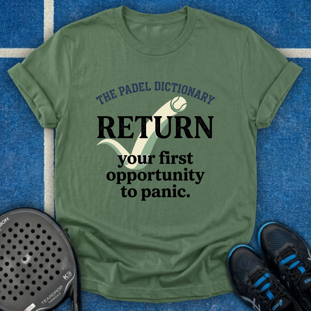 The Padel Dictionary Return T-Shirt