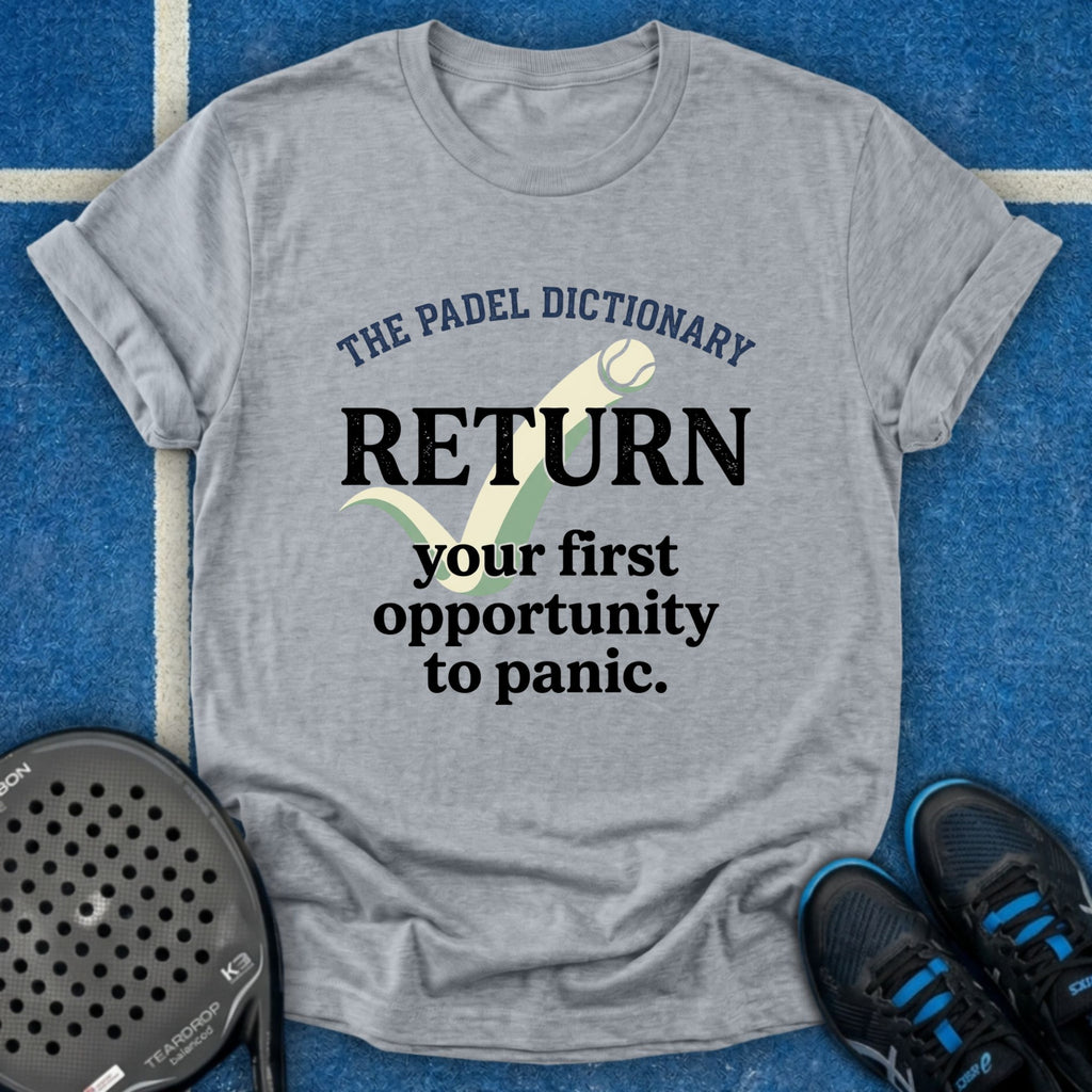 The Padel Dictionary Return T-Shirt