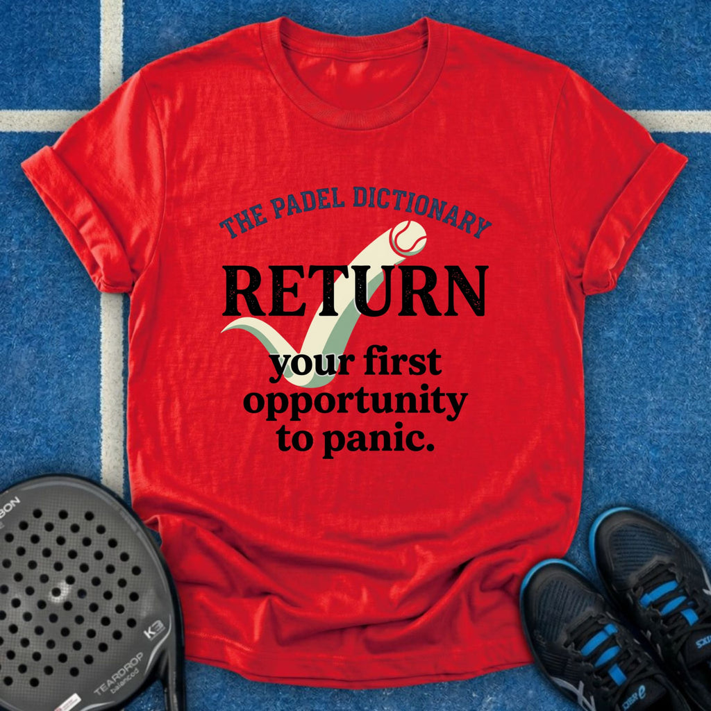 The Padel Dictionary Return T-Shirt