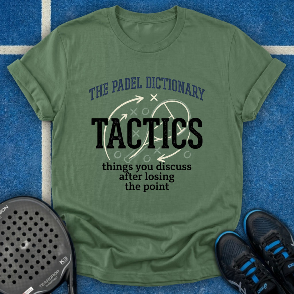 The Padel Dictionary Tactics T-Shirt