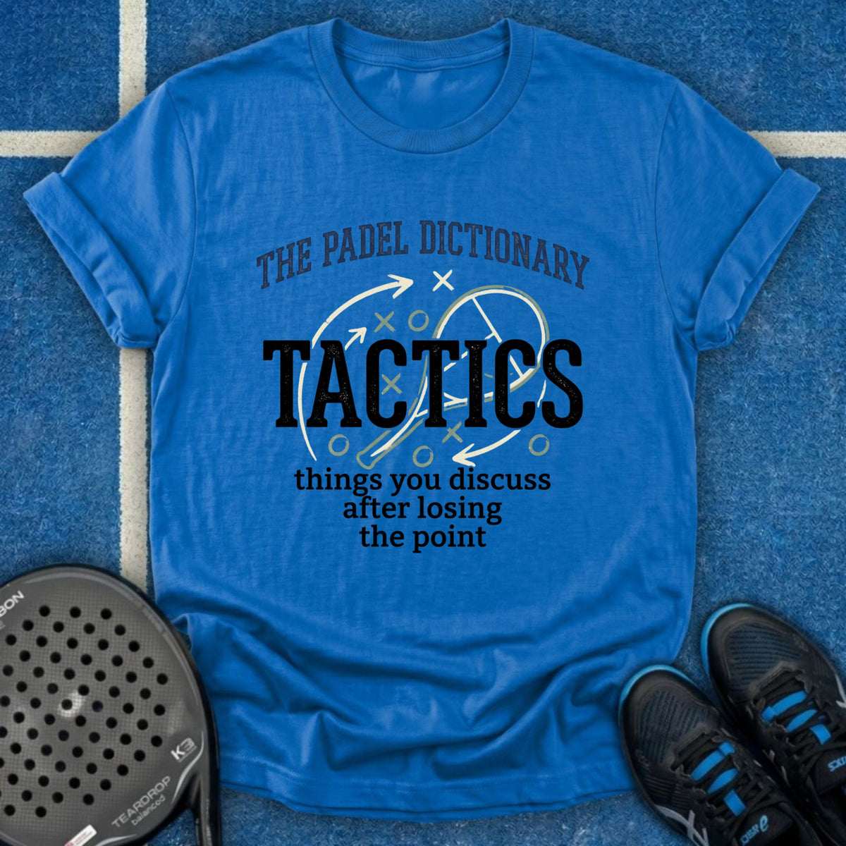 The Padel Dictionary Tactics T-Shirt