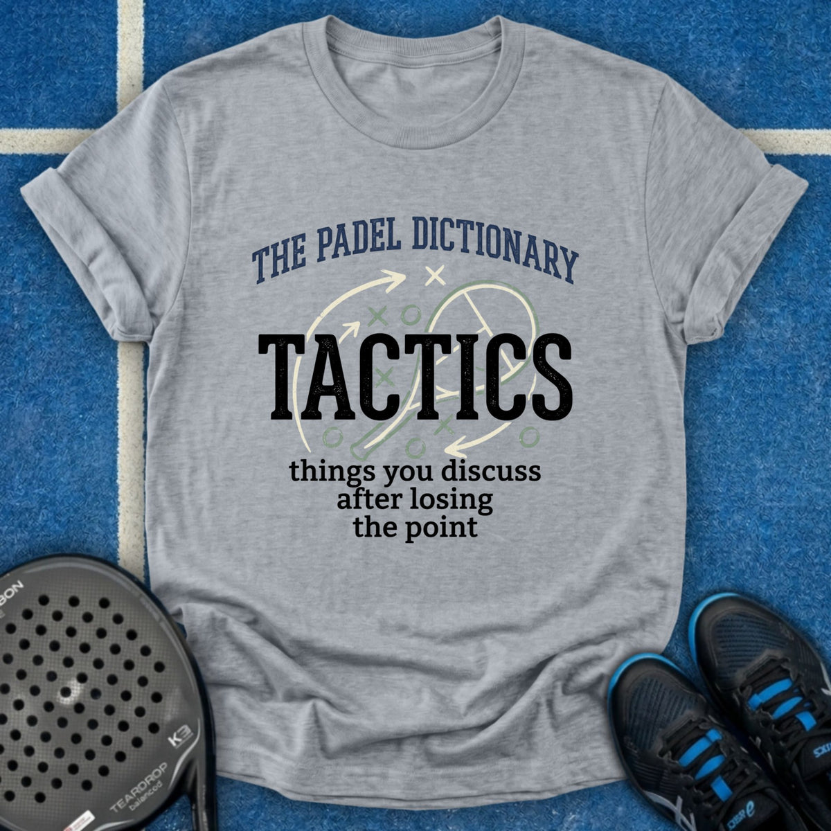 The Padel Dictionary Tactics T-Shirt