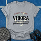 The Padel Dictionary Vibora T-Shirt