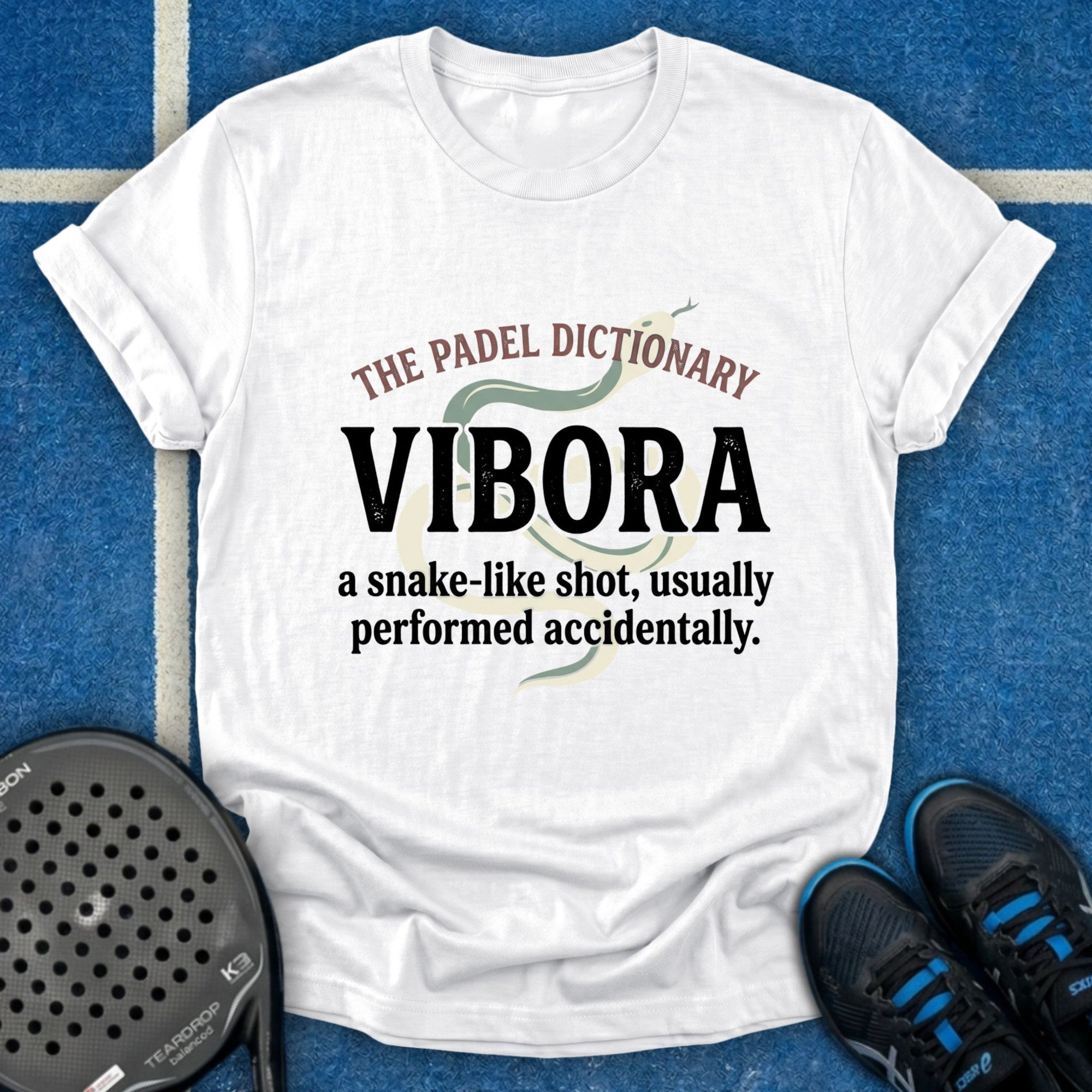 The Padel Dictionary Vibora T-Shirt