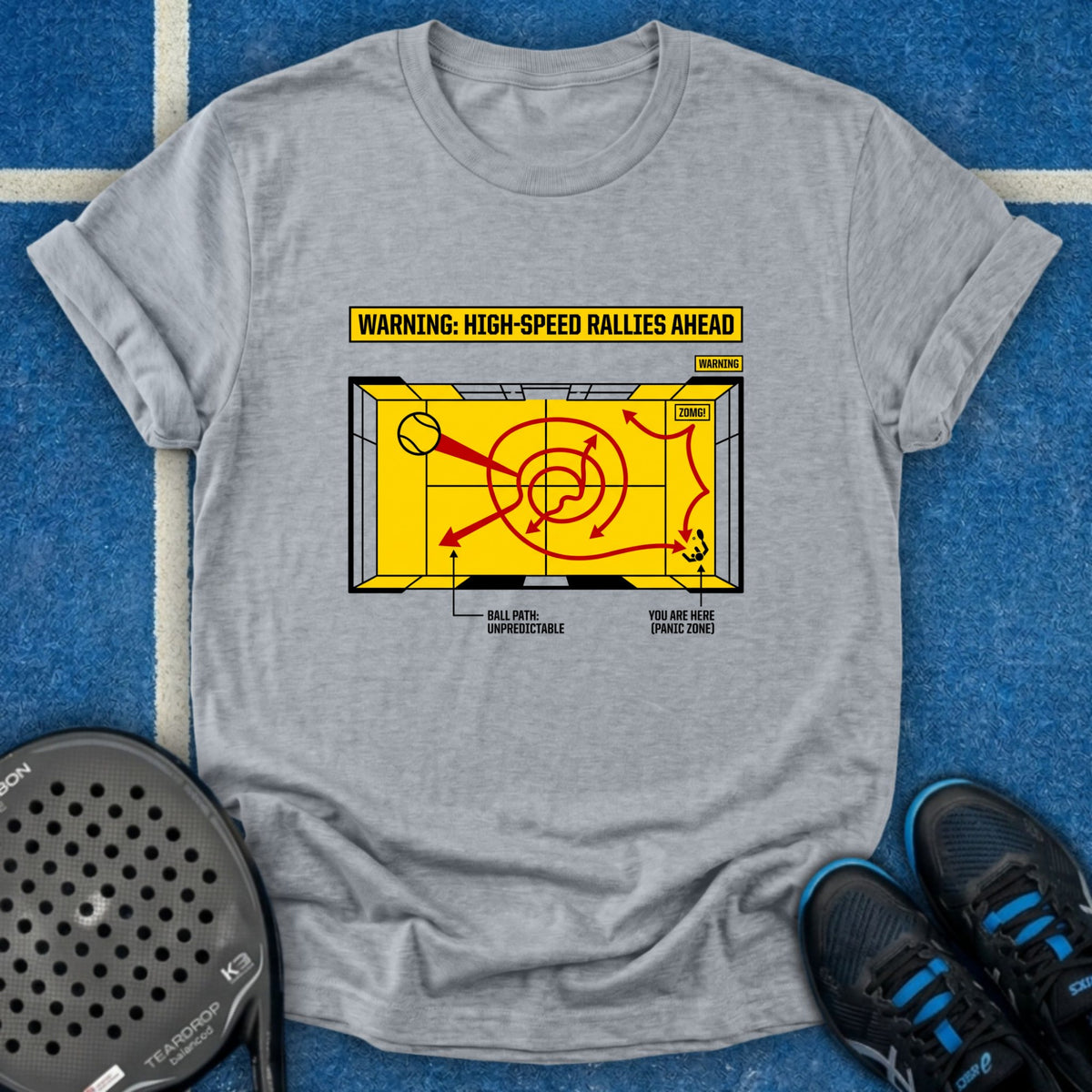 High-Speed Rallies Ahead T-Shirt