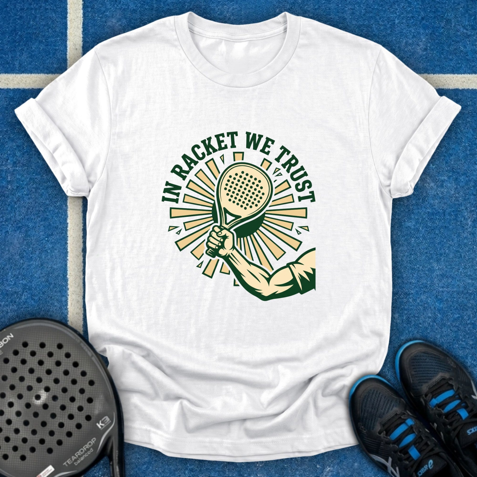 In Racket We Trust T-Shirt