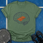 Padel Court Brain T-Shirt