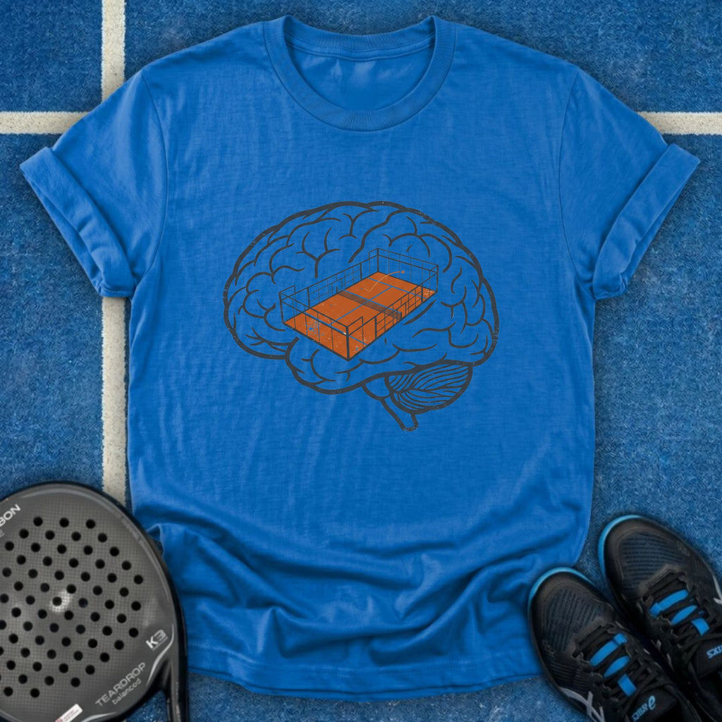 Padel Court Brain T-Shirt