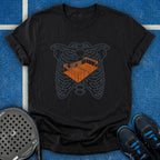 Padel Court Chest T-Shirt