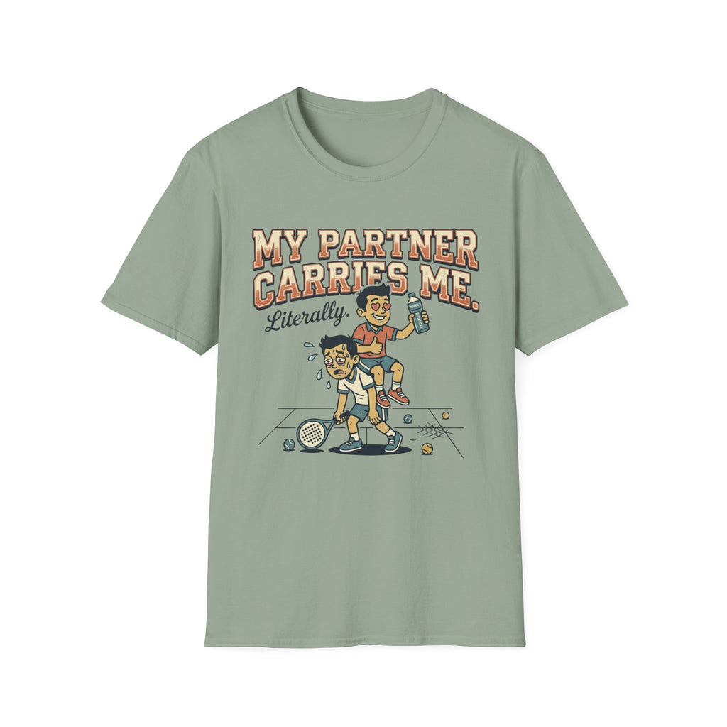 My Partner Carries Me T-Shirt