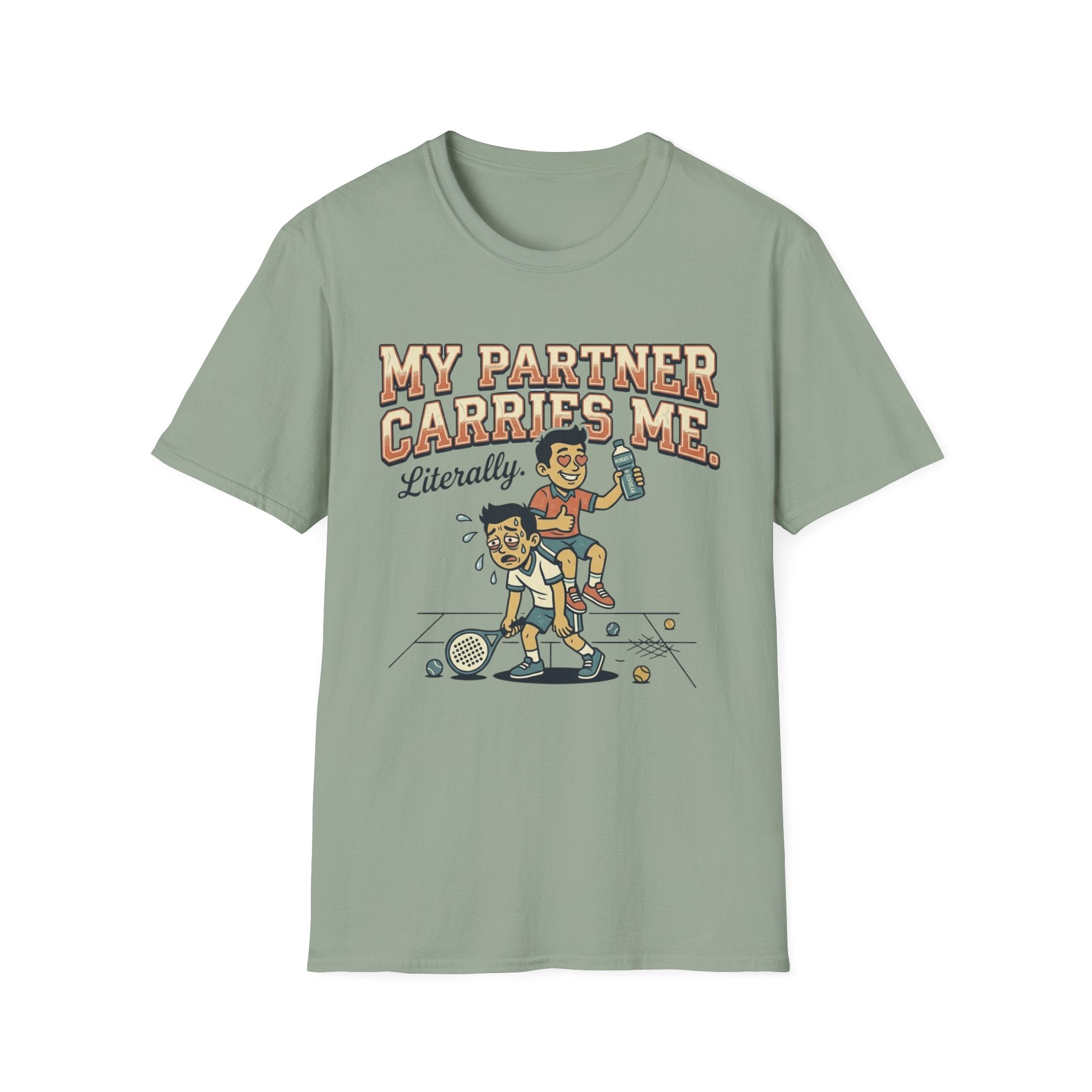 My Partner Carries Me T-Shirt