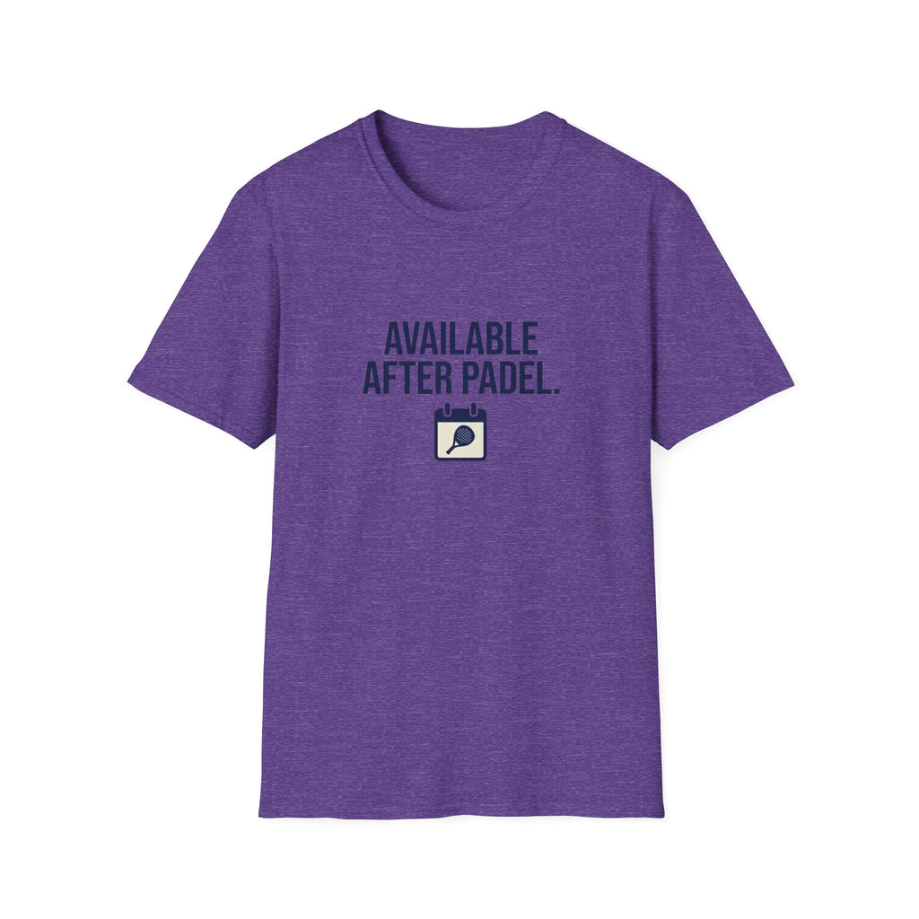 Available After Padel T-Shirt