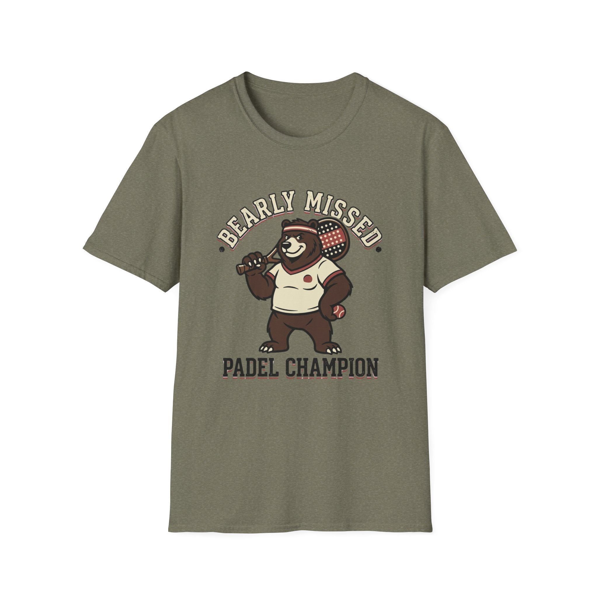 Retro Bear Padel Champion T-Shirt