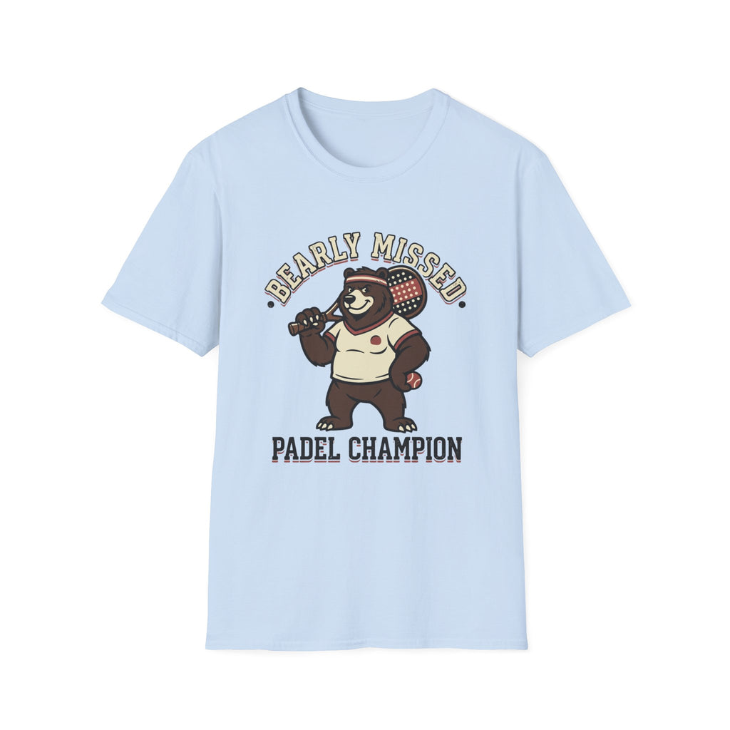 Retro Bear Padel Champion T-Shirt