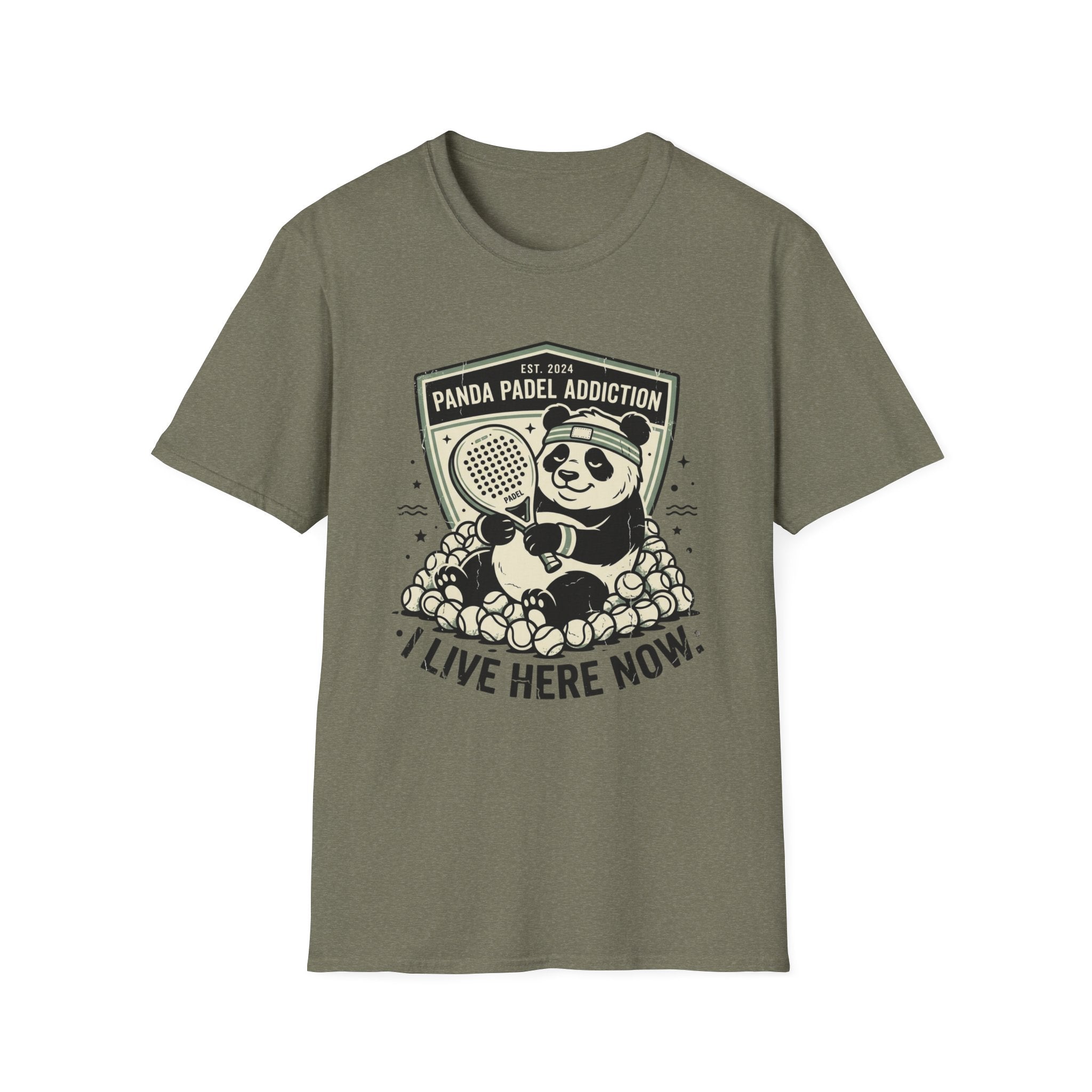 Panda Padel Addiction T-Shirt