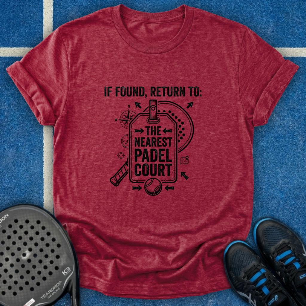 Return To Nearest Padel Court T-Shirt