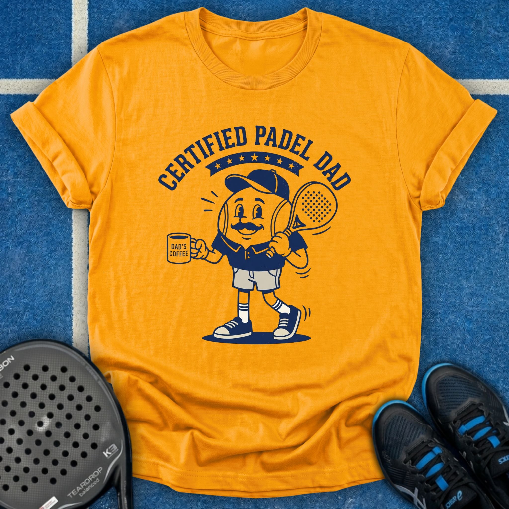 Certified Padel Dad T-Shirt