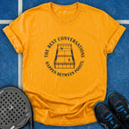 The Best Conversations Happen Between Points T-Shirt