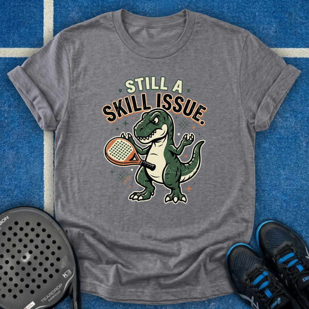 Dinosaur Padel Problems T-Shirt