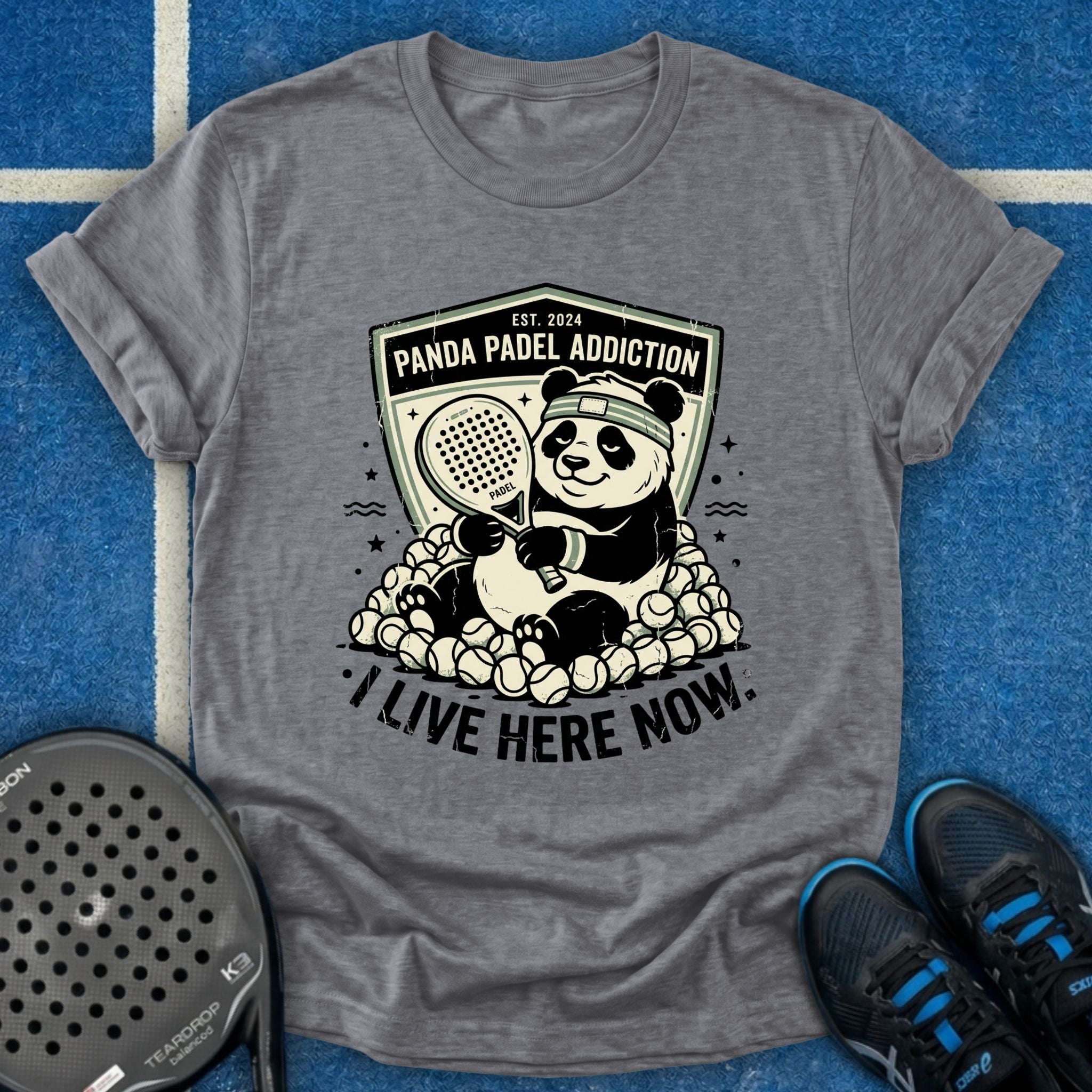 Panda Padel Addiction T-Shirt