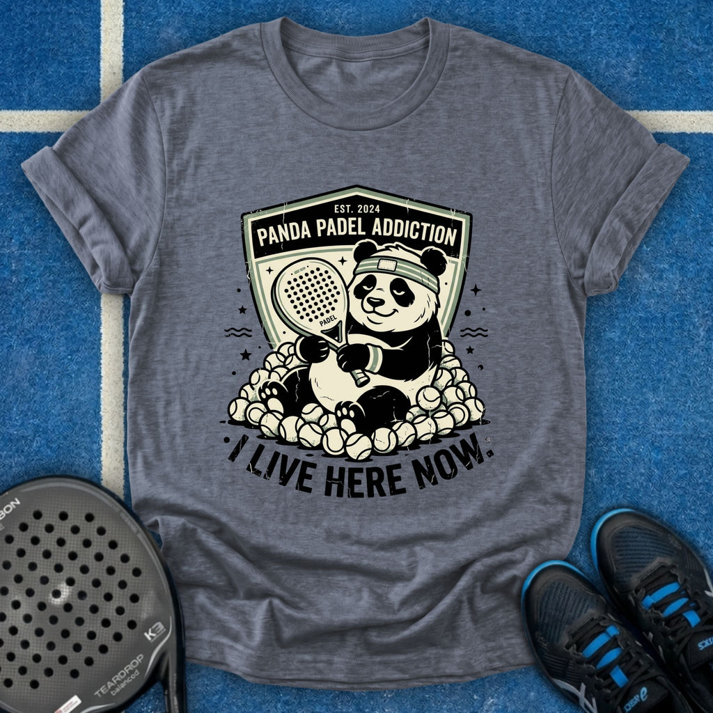 Panda Padel Addiction T-Shirt
