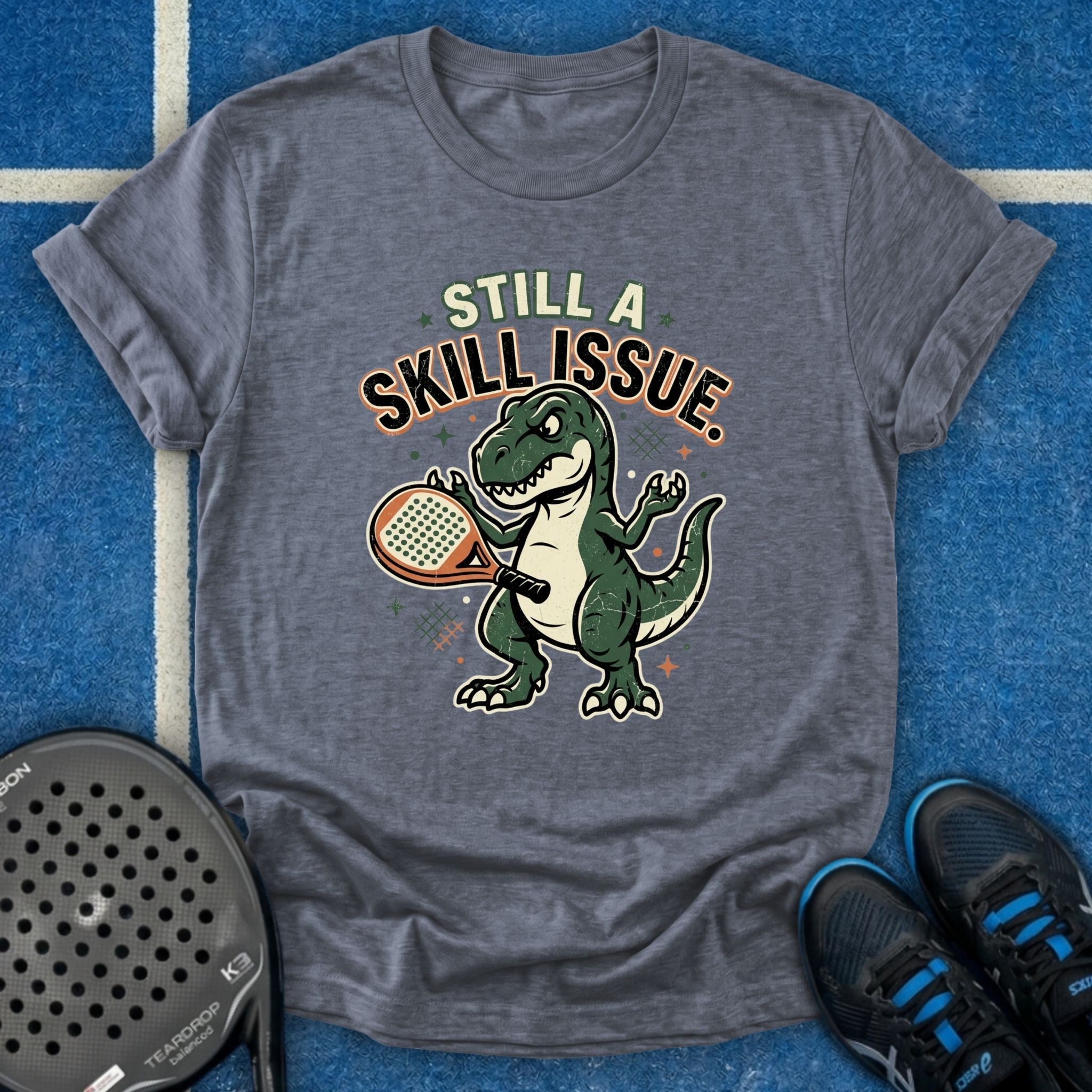 Dinosaur Padel Problems T-Shirt