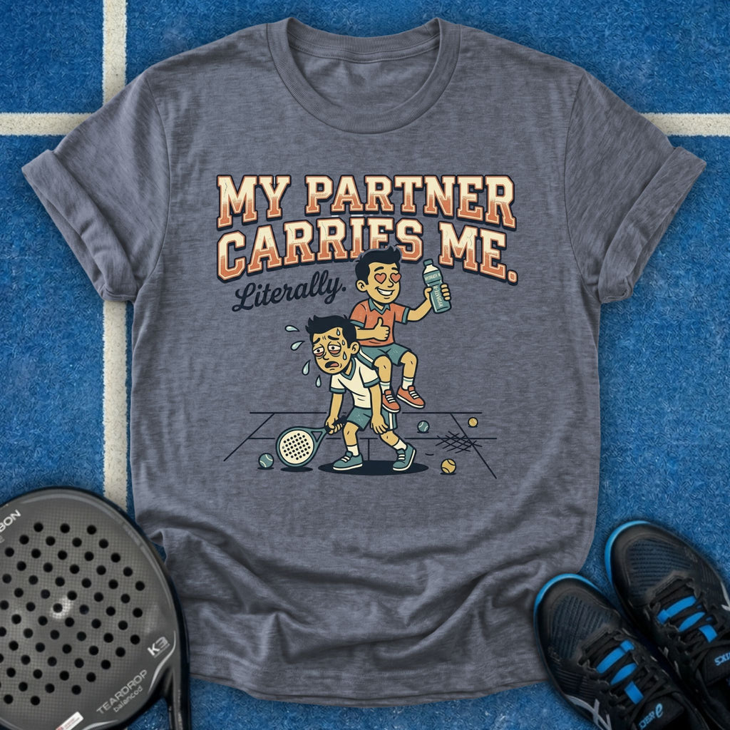 My Partner Carries Me T-Shirt