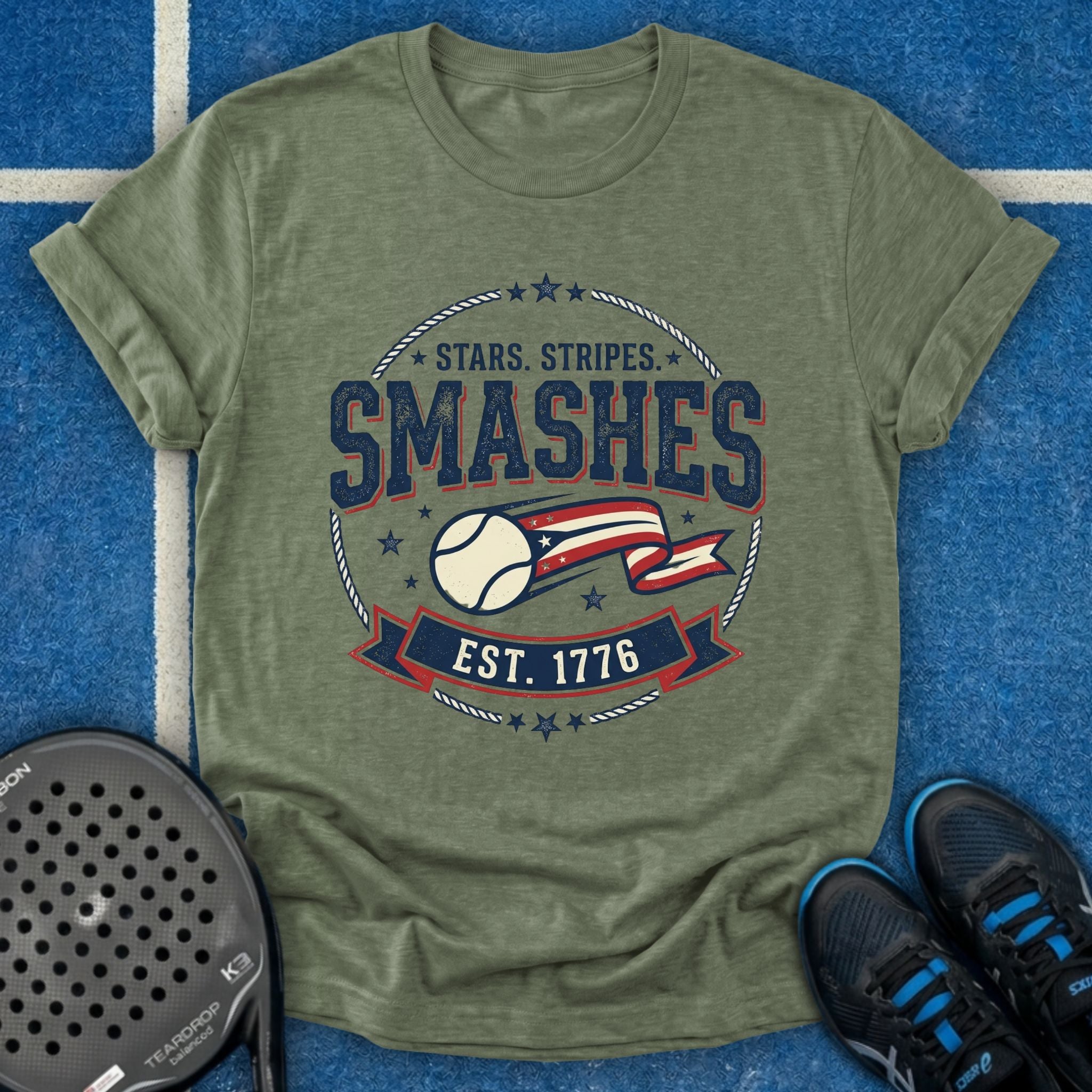 Stars Stripes Smashes T-Shirt
